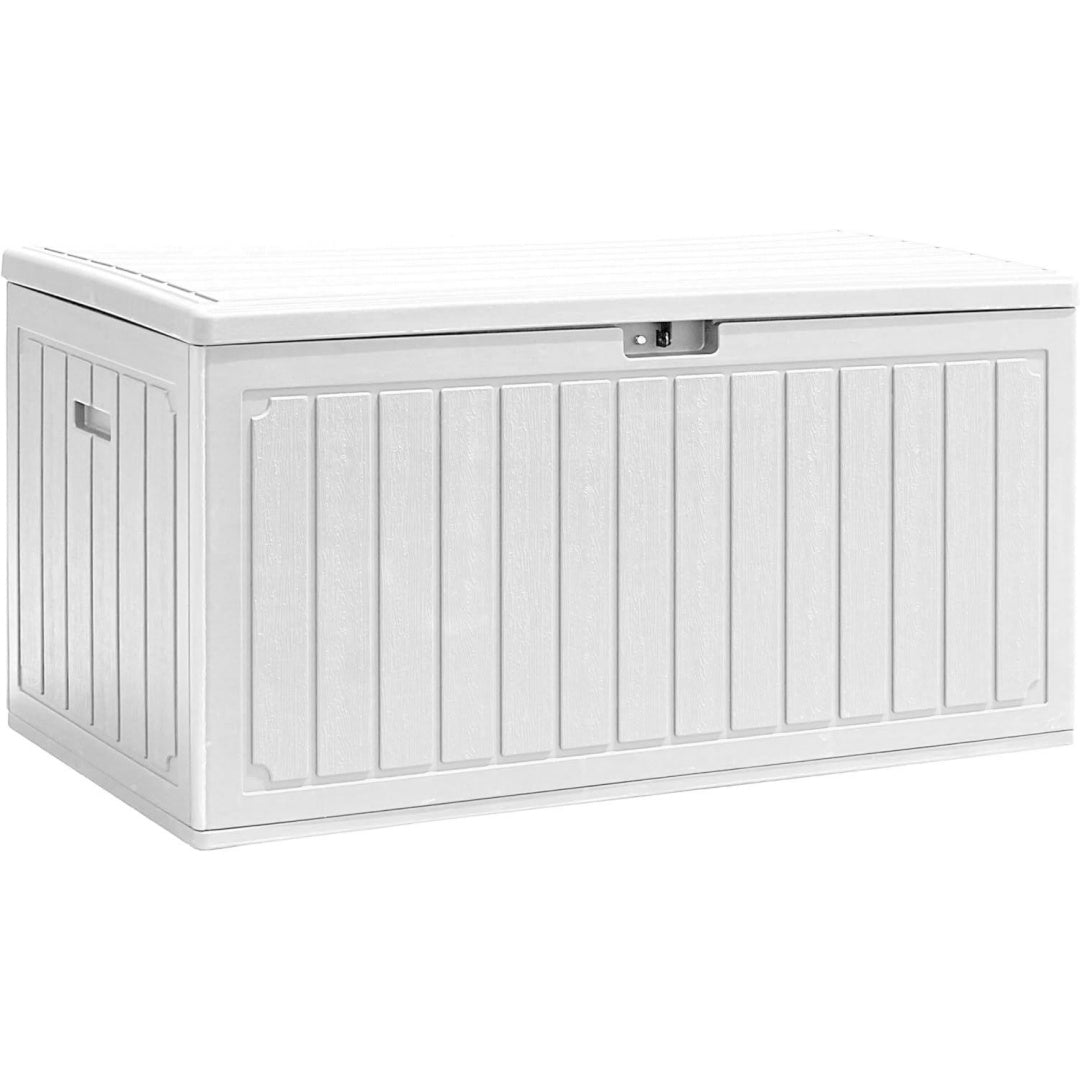 bauli e contenitori bianco con schienale resistente