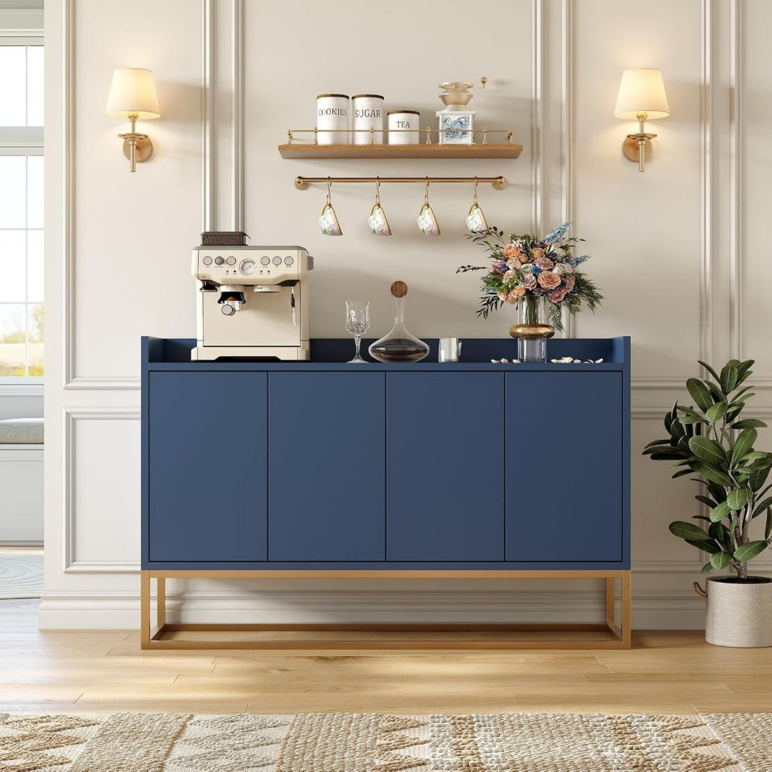 credenze blu reclinabile
