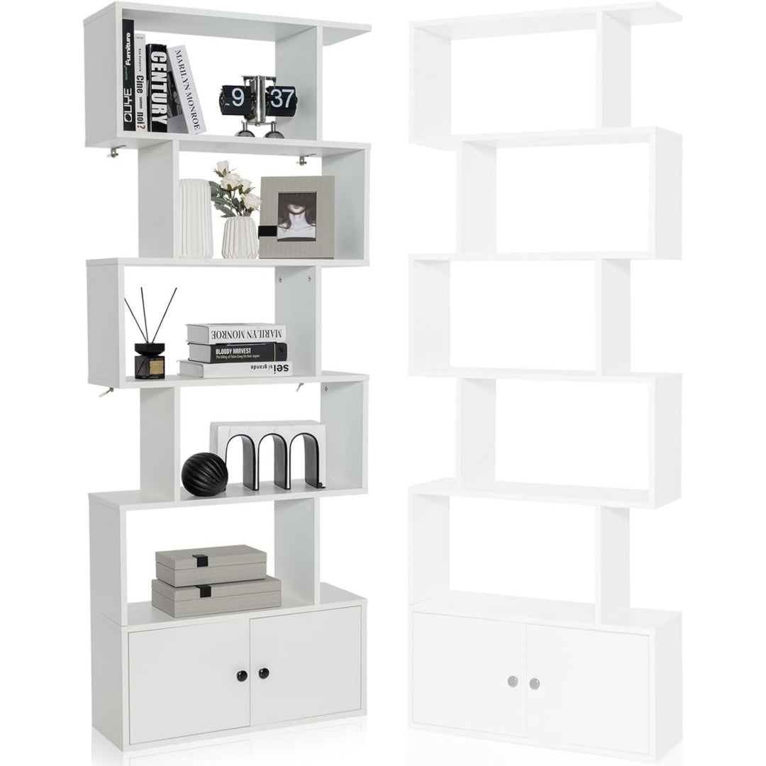 librerie bianco per letto con ripiani
