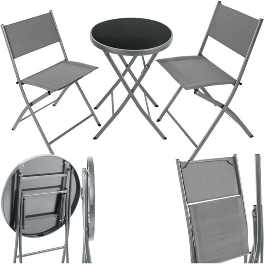 set da pranzo grigio relax