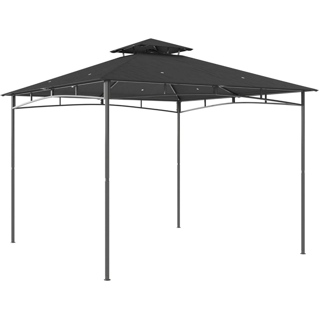 relax gazebo grigio reclinabile