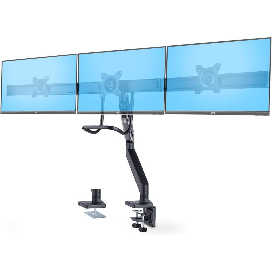 bracci per monitor oro ufficio regolabile
