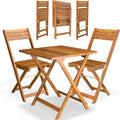 set bistro legno resistente