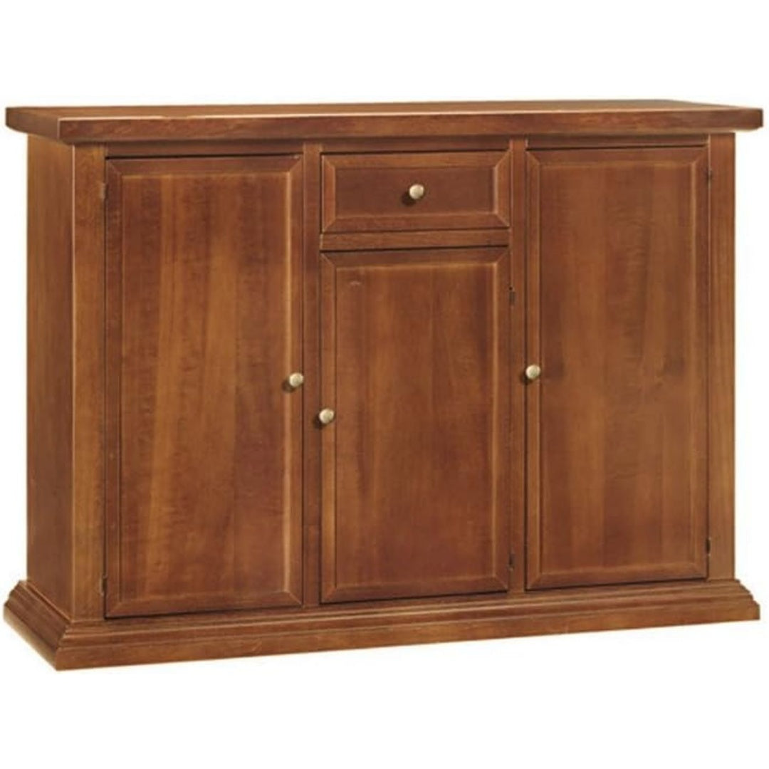 credenze nero legno massello per sala da pranzo