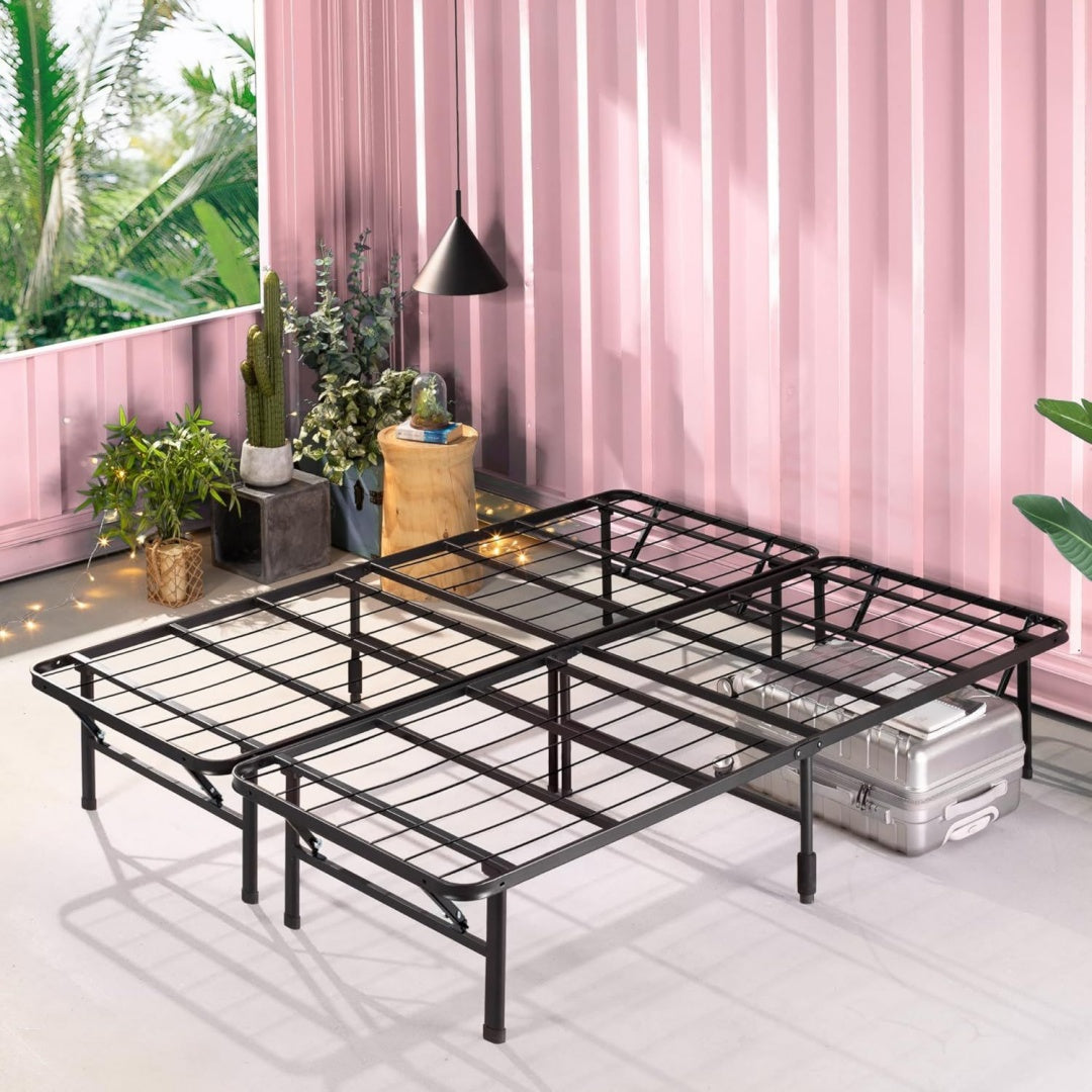 strutture letto nero per singolo 1