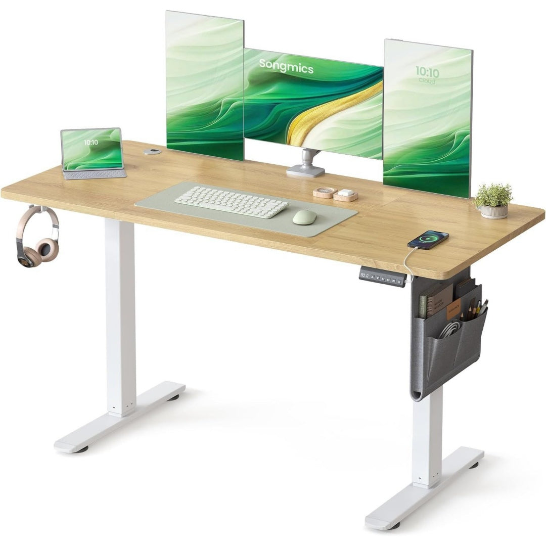 scrivanie regolabile con porta usb